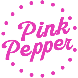 Pink Pepper Restaurant logo.